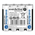 EVERACTIVE PRO ALKALINE BATTERIES AA, LR6, SHRINK 4 PCS, 1250 mAh, HIGH PERFORMANCE, LR6PRO4T Baterie, akumulatorki i ładowarki/Baterie Your Sports Performance
