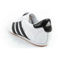 Adidas women's Taekwondo sports shoes white leather slip-on adidas
