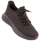 Women's brown textile sports shoes Big Star UU274055 Big Star
