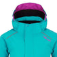 Trollkids Kids Holmenkollen Snow Jacket Pro with Hood, Turquoise (913-125) In preparation Your Sports Performance