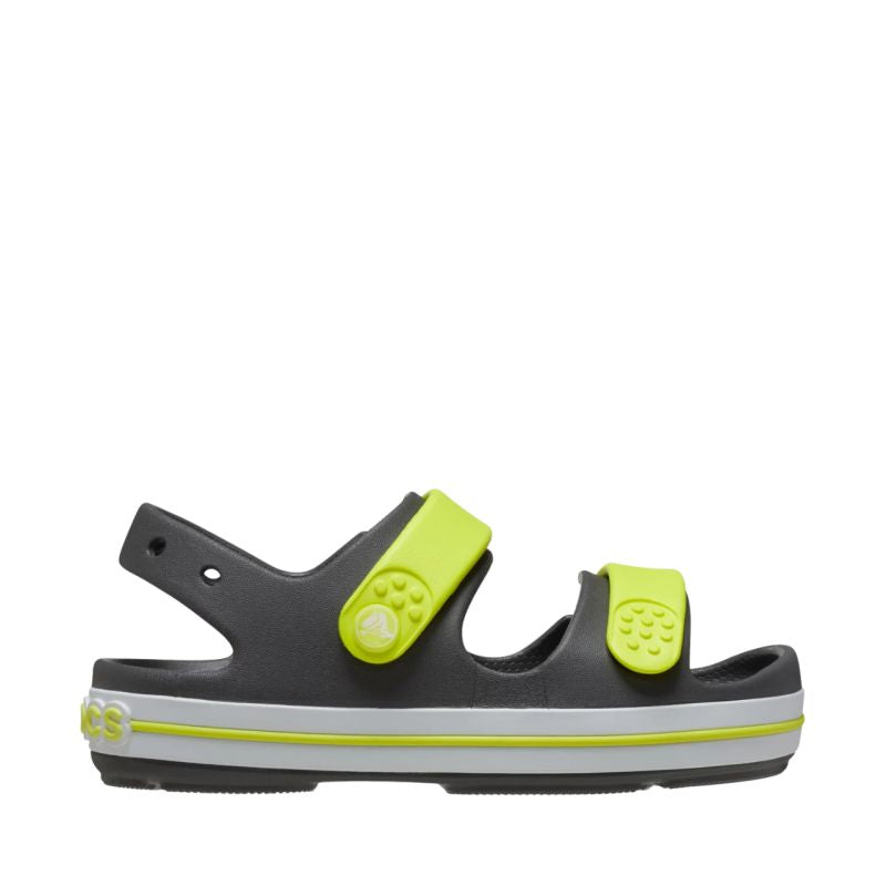 Crocs Crocband Cruiser Graphite Yellow Children's Sandals 209423 1NJ