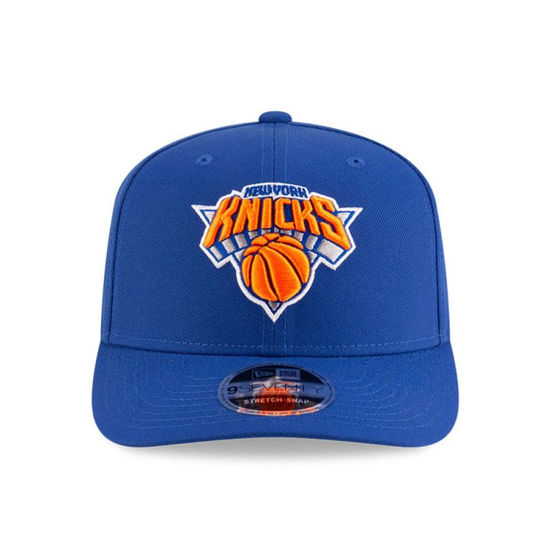 New Era 9SEVENTY New York Knicks NBA Team Blue Stretch Snapback Cap - 60755424 Odzież/Czapki/Czapki z daszkiem Your Sports Performance