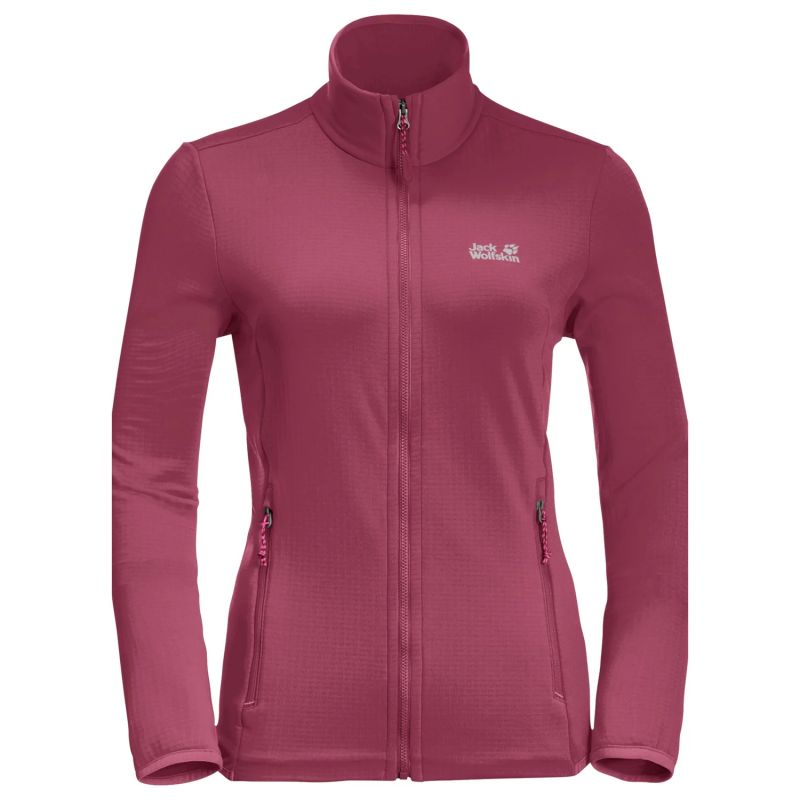 Jack Wolfskin Peak Grid Fleece Sweatshirt W 1710351-2198 Clothing/Outdoor/Jack Wolfskin Your Sports Performance