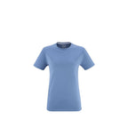 MILLET Chamonix Flower Ts Ss W Women's T-shirt Blue