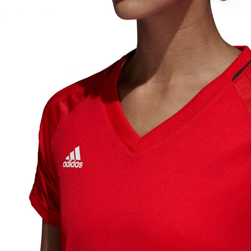 adidas TIRO 17 Training JSY Women T-shirt red BP8560 In preparation Adidas