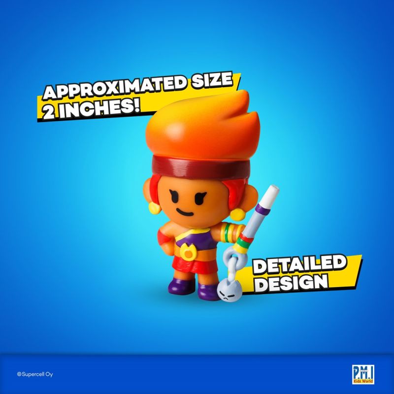 BRAWL STARS S1 FIGURES - 8 PACK DELUXE BOX VER.C (Gry i zabawki) Figurki/Kolekcjonerskie Your Sports Performance