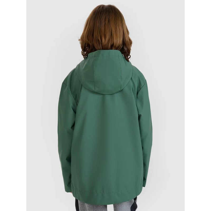 Children's transitional raincoat with rubber coating 4F 4FJWSS25TJACU213-41S *Kategoria tymczasowa Your Sports Performance