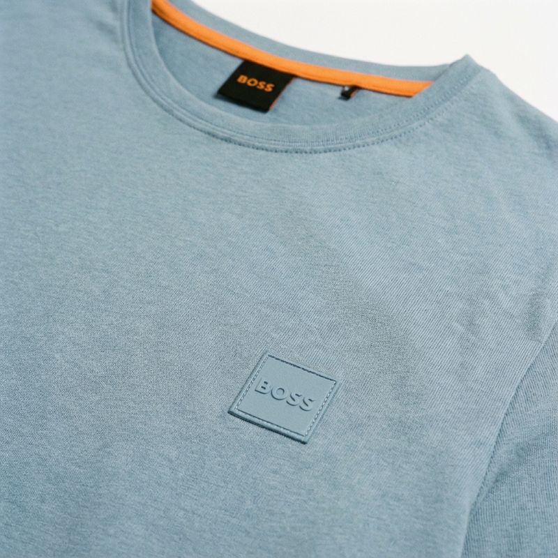 Boss Tacks Men's Long Sleeve Casual T-Shirt 100% Cotton Comfortable Boss