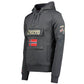 Geographical Norway Gymclass DB 100 M sweatshirt WU4190H-GN-DARKGREY Clothing/Outdoor/Geographical Norway Your Sports Performance