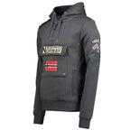 Geographical Norway Gymclass DB 100 M sweatshirt WU4190H-GN-DARKGREY Clothing/Outdoor/Geographical Norway Your Sports Performance