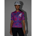 Women's cycling jersey with UPF50+ filter 4F 4FRSS26TFTSF2453-53A