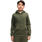 Puma ESS Small No. 1 Logo Centered Hoodie for Kids Khaki 692976 86