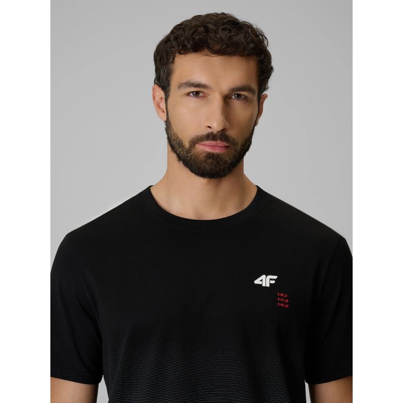 Men's regular printed T-shirt 4F 4FRSS26TTSHM4040-20A