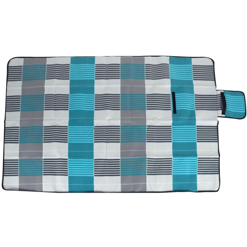 BEACH AND PICNIC BLANKET 150x120CM WITH ALU COATING ENERO CAMP 1064086 Turystyka/Akcesoria Turystyczne/Koce Piknikowe Your Sports Performance
