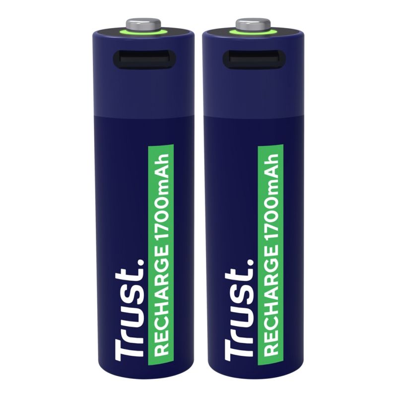 AA Trust USB-C RECHARGEABLE BATTERIES 2P Baterie, akumulatorki i ładowarki/Baterie Your Sports Performance