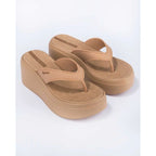 Ipanema shoes women's flip-flops Solaris platform beige Ipanema