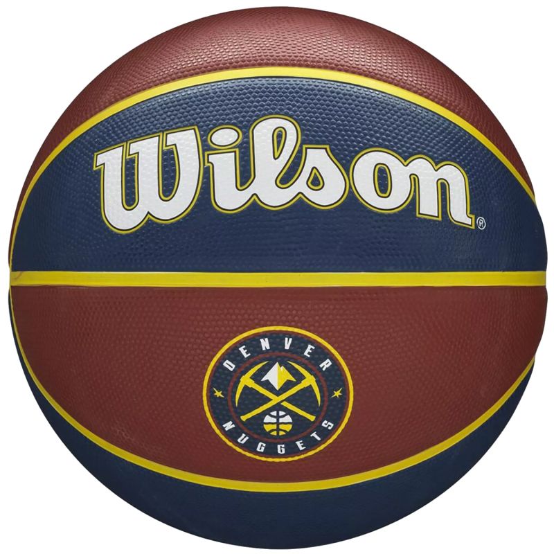 Wilson NBA Team Denver Nuggets Ball WTB1300XBDEN Accessories/Balls/Basketball Your Sports Performance