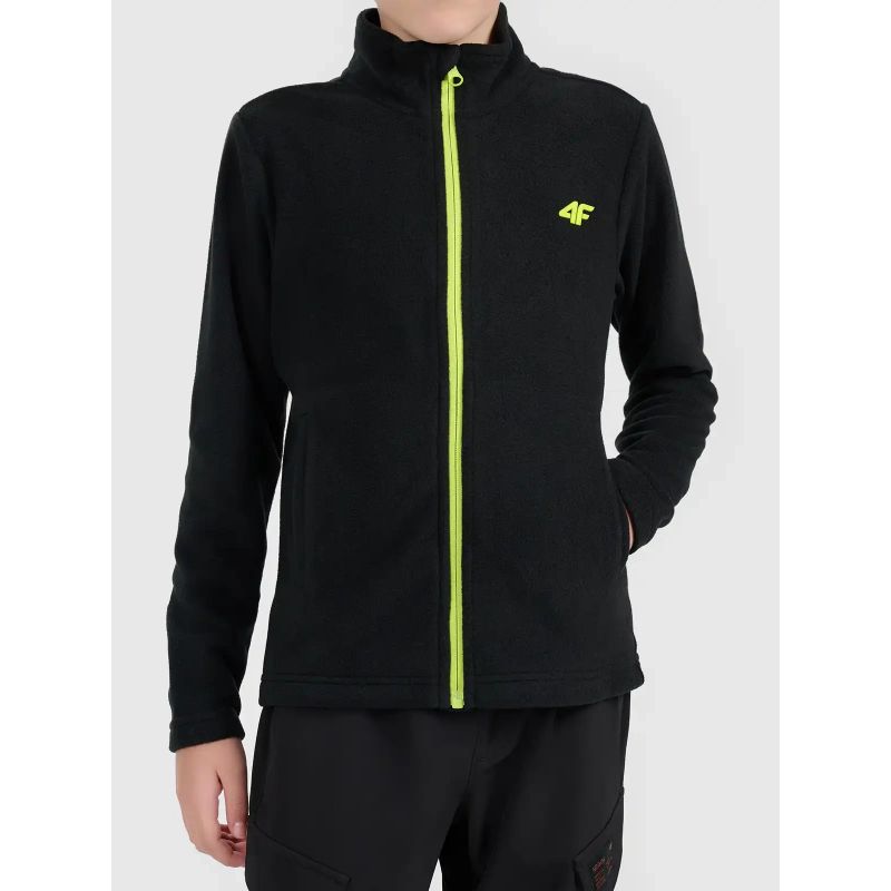Boy's fleece without hood 4F 4FJWMM00TFLEM493-20S