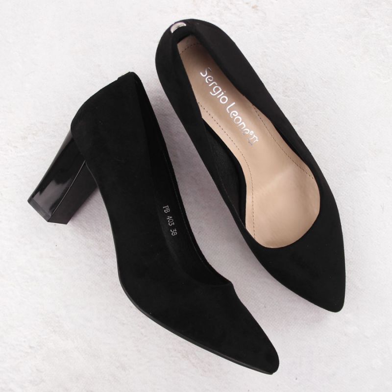 Sergio Leone W PB403 SK429B Pumps on the block heel Footwear/Lifestyle/Sergio Leone Your Sports Performance