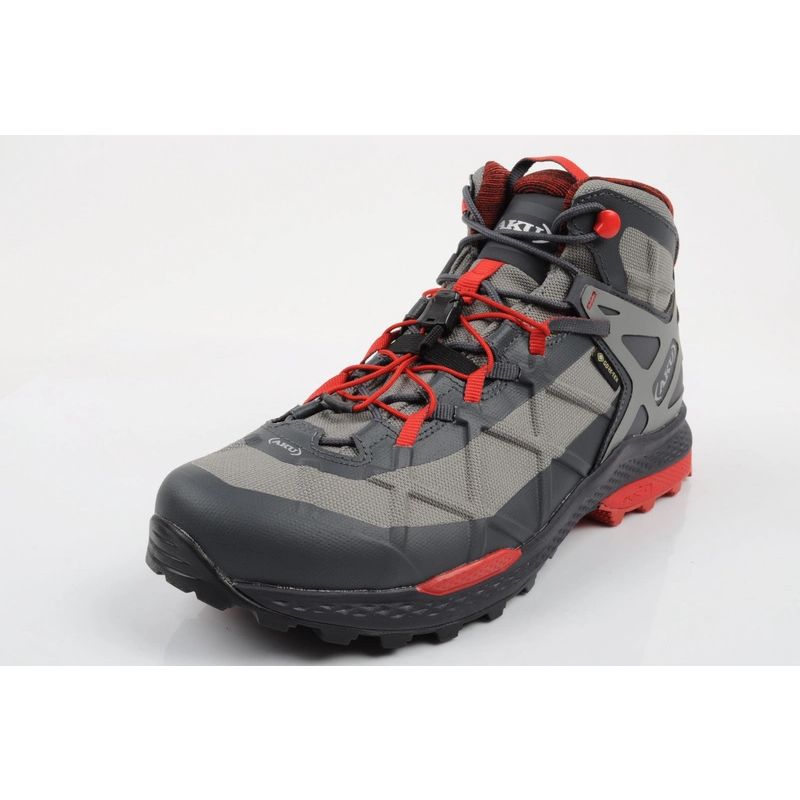 Aku Rocket Gore-tex Men's Hiking Boots, Gray Red To be categorized Your Sports Performance
