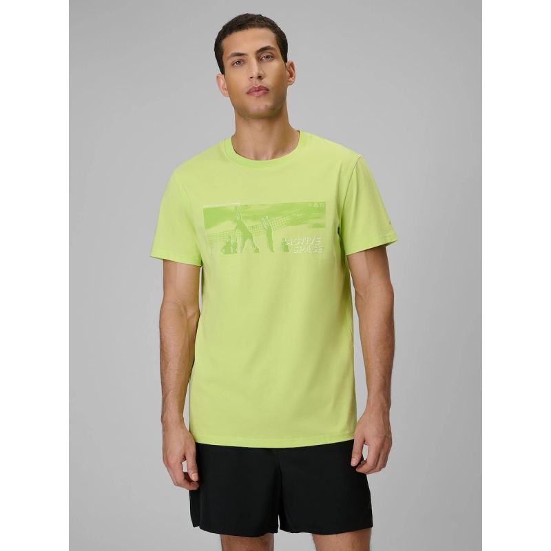 Men's reagular printed T-shirt 4F 4FWSS26TTSHM3035-42S 4f