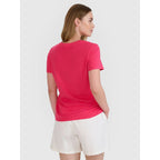 Women's regular printed T-shirt 4F 4FRSS25TTSHF2693-54S *Kategoria tymczasowa Your Sports Performance