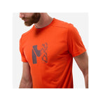 MILLET Kamet Map Ts Ss M men's t-shirt red