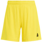 Adidas Entrada 26 women's shorts yellow JZ2540