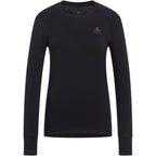 Odlo BL TOP crew neck l/s MERINO 260 women's T-shirt size M Black Odzież militarna/Bielizna termoaktywna Your Sports Performance