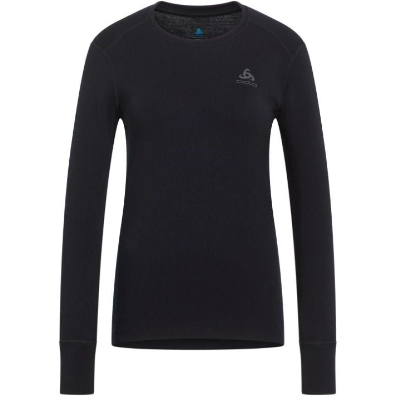 Odlo BL TOP crew neck l/s MERINO 260 women's T-shirt size M Black Odzież militarna/Bielizna termoaktywna Your Sports Performance