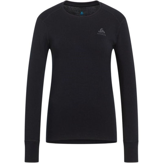 Odlo BL TOP crew neck l/s MERINO 260 women's T-shirt size M Black Odzież militarna/Bielizna termoaktywna Your Sports Performance