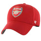 47 Brand Arsenal FC MVP Cap M EPL-RAC30CTP-RD Clothing/Lifestyle/47 Brand Your Sports Performance