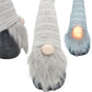 GNOME WITH A LONG WHITE HAT AND A GLITTER NOSE 42CM Clothing Your Sports Performance