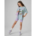 Girls' cotton T-shirt 4F 4FJRSS26TTSHF3981-33S