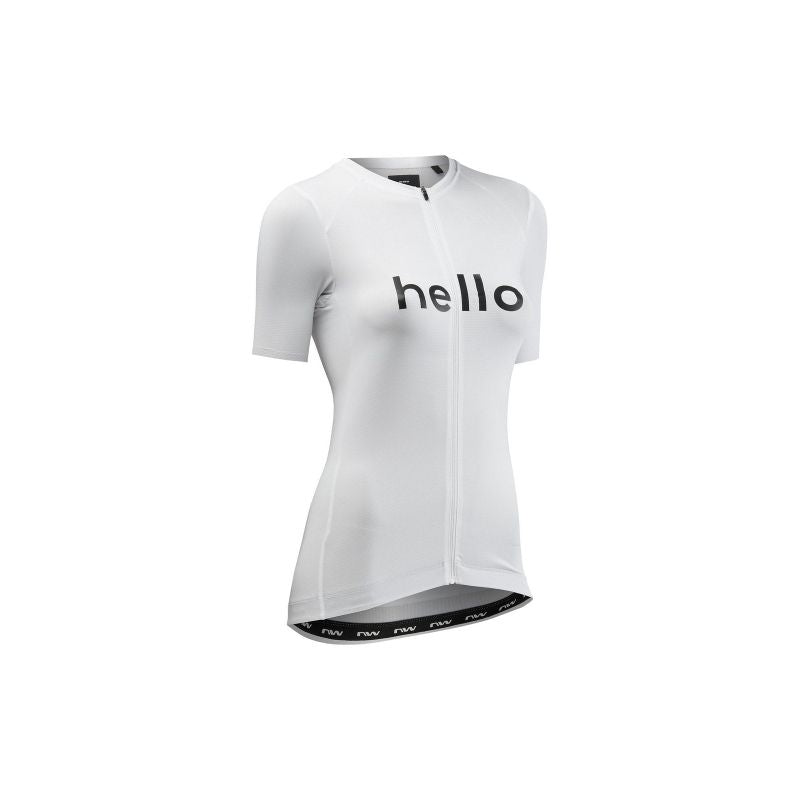 NORTHWAVE Blade Hello Goodbye Woman Jersey S/S White