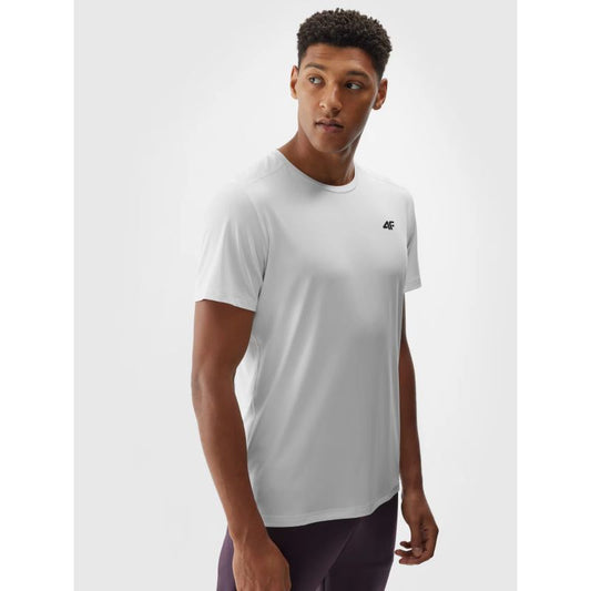 Men's quick-drying training T-shirt 4F 4FWAW24TFTSM0998-10S *Kategoria tymczasowa Your Sports Performance
