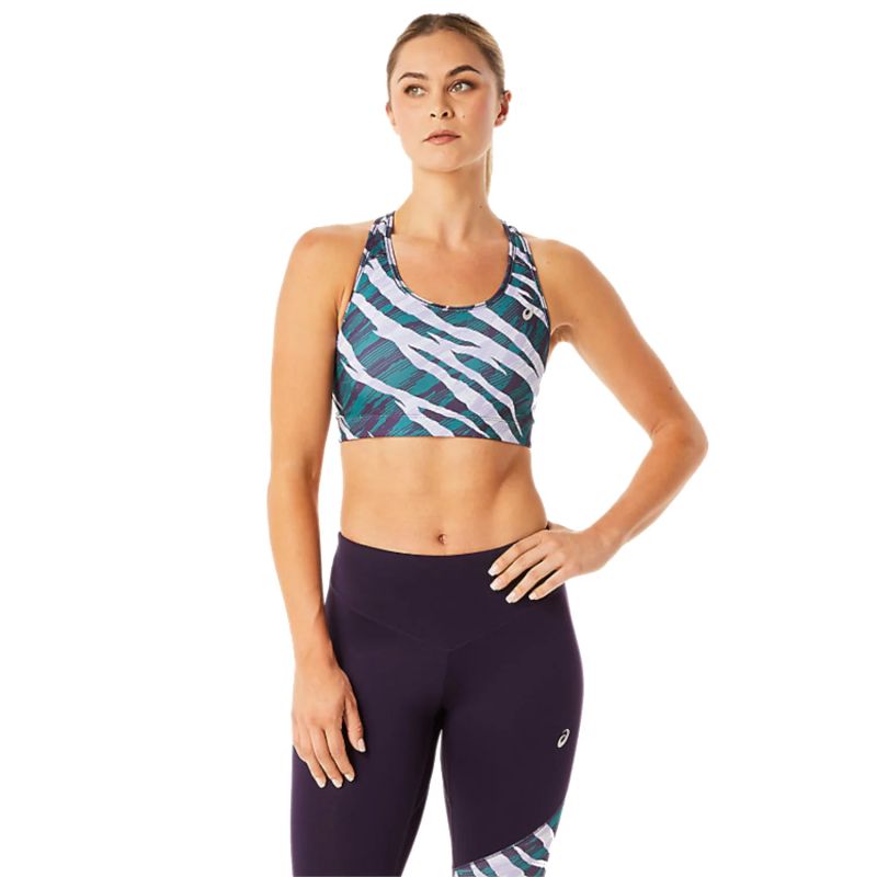 Sports bra Asics Wild Camo Bra W 2012C376-500 Clothing/Training Asics