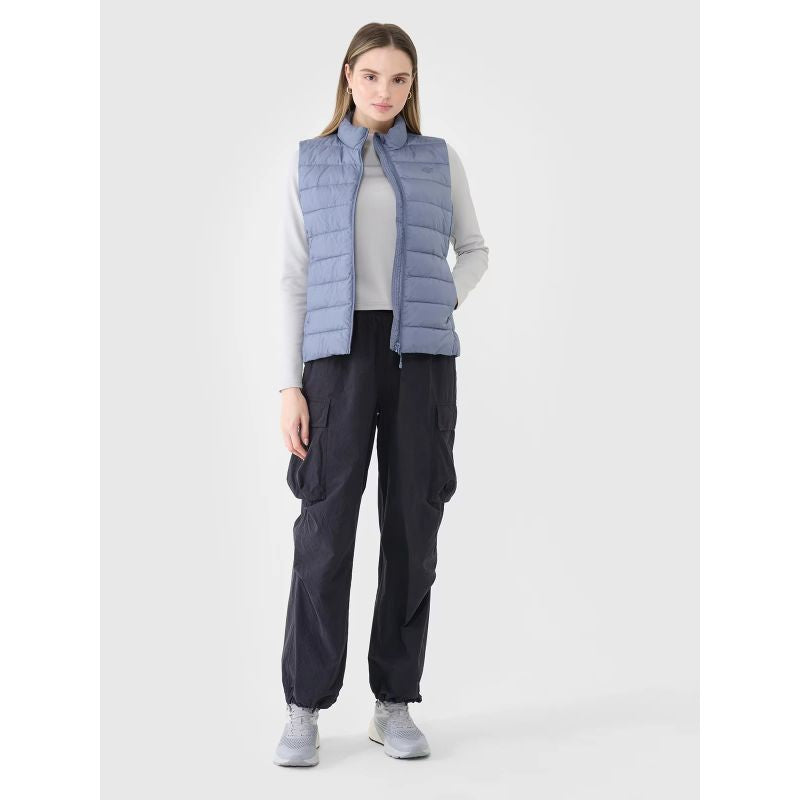 Women's down vest with synthetic filling 4F 4FWSS25TVJAF284-32S *Kategoria tymczasowa Your Sports Performance
