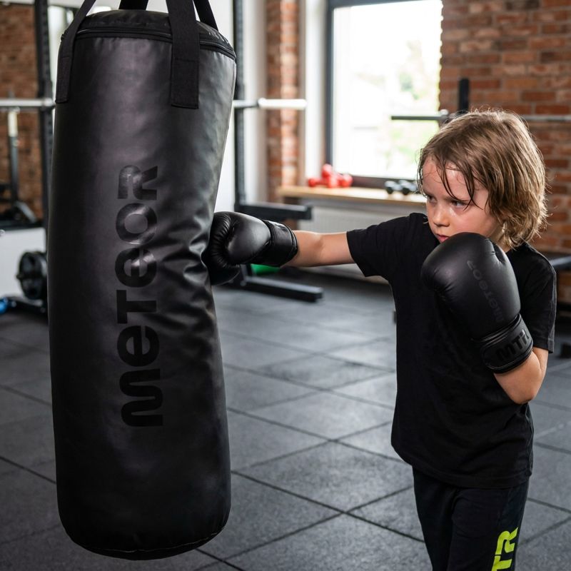 Meteor 12kg Punching Bag and 6oz Boxing Gloves Set In preparation Your Sports Performance