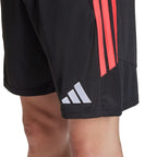 Men's adidas Tiro 26 League Training Shorts Black and Red JY9716 adidas