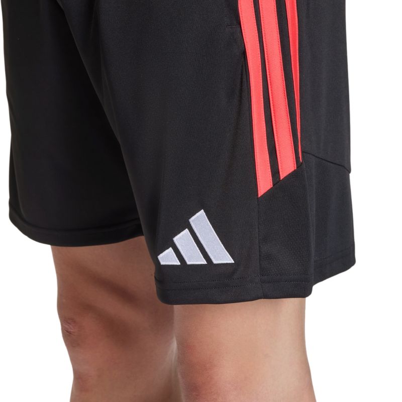Men's adidas Tiro 26 League Training Shorts Black and Red JY9716 adidas