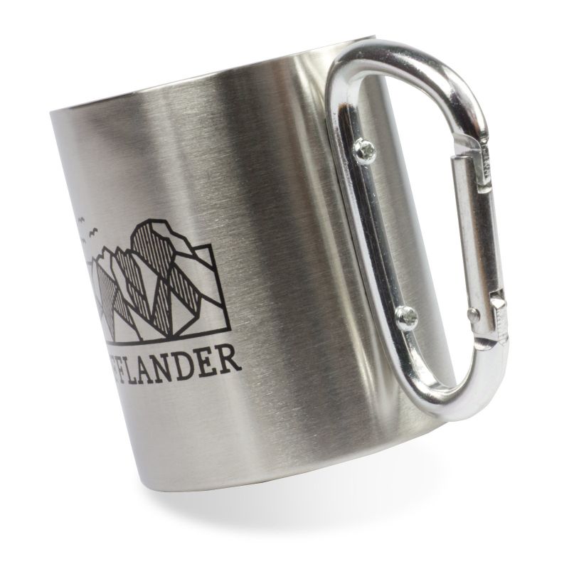 Offlander camping mug with a steel carabiner OFF_CACC_03 Accessories Your Sports Performance