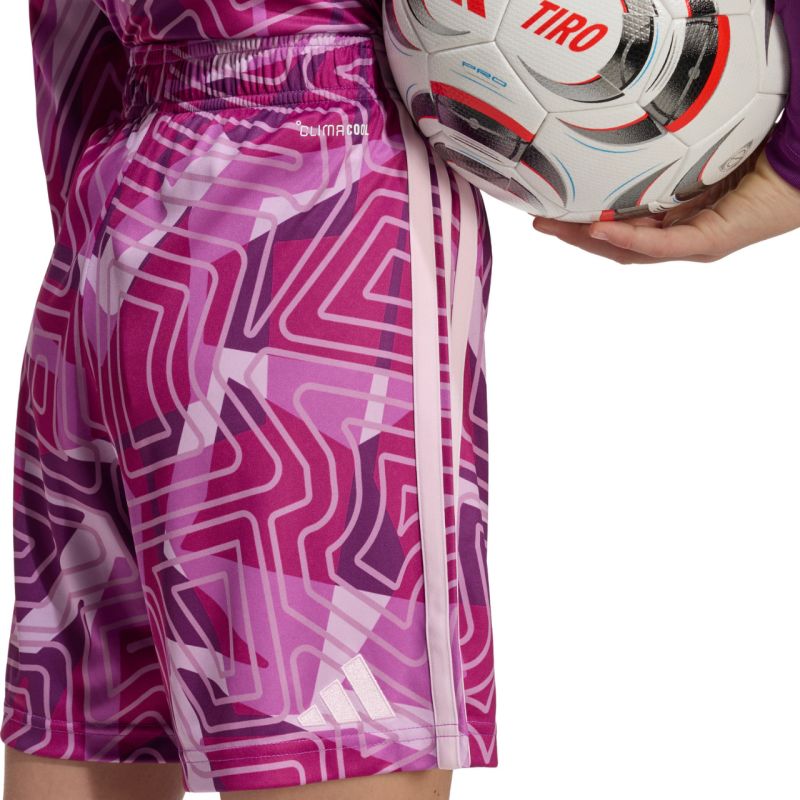 adidas Tiro 26 Competition pink kids' goalkeeper shorts KC5470