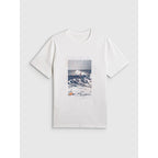 Men's regular printed T-shirt 4F 4FWSS26TTSHM2783-10S 4f