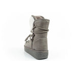 D.Franklin women's winter snow boots, fashionable fur lining, gray D.Franklin