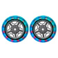 Front wheels for scooter GLOBBER 526-009 121mm 2pcs LED Accessories/Skating/Akcesoria Your Sports Performance