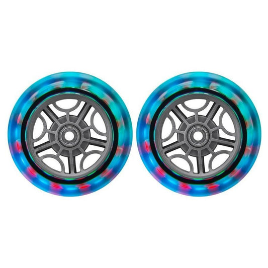 Front wheels for scooter GLOBBER 526-009 121mm 2pcs LED Accessories/Skating/Akcesoria Your Sports Performance