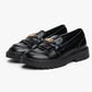Tommy Hilfiger women's loafers LOW CUT SHOE T3A4-34011-1453999 999 BLACK WD