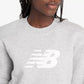 New Balance Sport Fleece Logo Crew W Sweatshirt WT43526AG Clothing/Lifestyle/New Balance New Balance