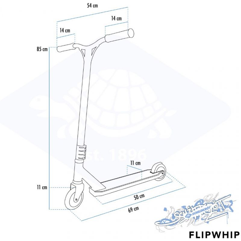 Schildkrot Flipwhip 510401 scooter Accessories/Skating/Hulajnogi Your Sports Performance